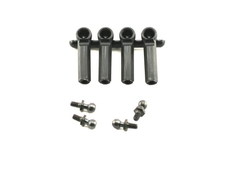 Losi 4-40x3/16” Ball Studs & Rod Ends (4)