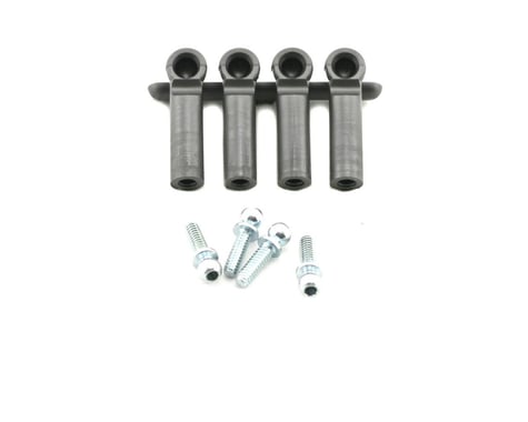 Losi Ball Studs & Ends, Short Neck Heavy Duty 4-40 x .345"