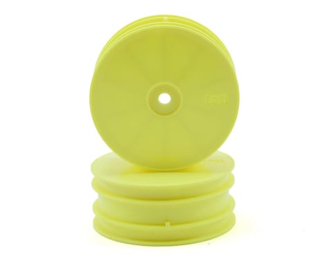 Losi Solid Front Wheels (Yellow) (2)