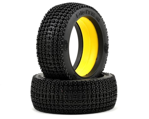 Losi Digits 1/8 Buggy Tires w/Foam (Green) (2)