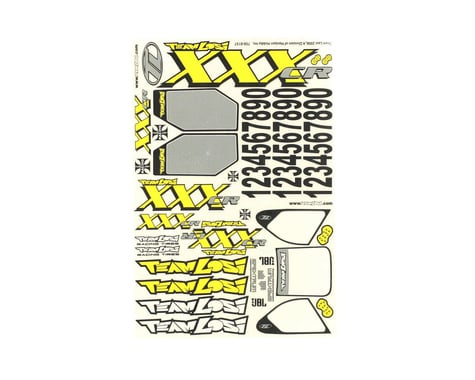 Losi Sticker Sheet (XXX-CR)
