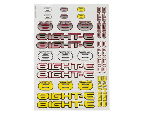 Losi 8IGHT-E Sticker Sheet