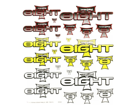 Losi 8IGHT-T Sticker Sheet