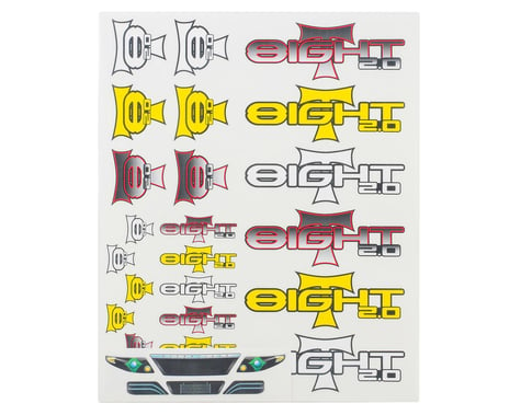 Losi 8IGHT-T 2.0 Large Decal Sheet