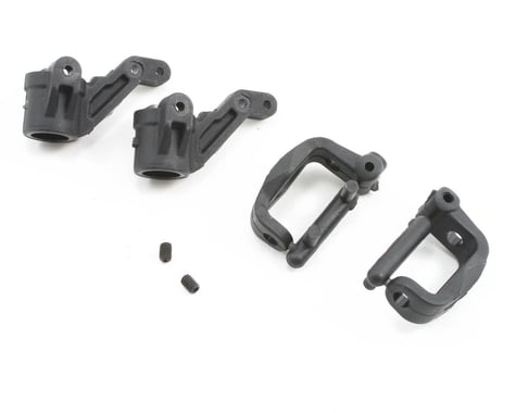 Losi Front Spindles & Carriers 0-Deg, EA3: all X-S