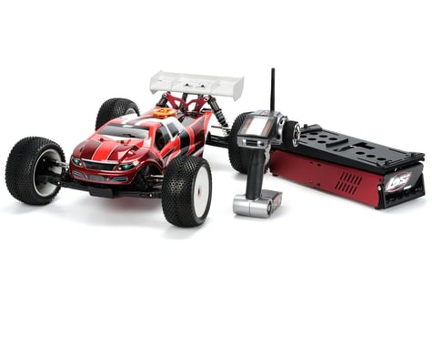 Losi 8IGHT-T 2.0 1/8 4WD RTR Truggy (w/DX3S Radio, Telemetry Installed & Starter