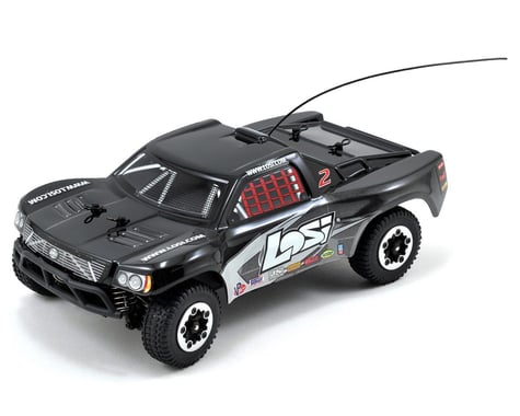 Losi 1/24 4WD Short Course Truck RTR (Black/Grey)