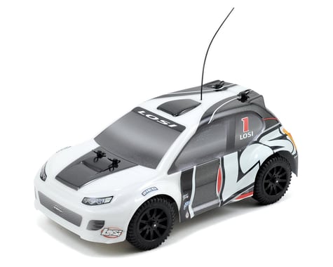 Losi 1/24 4WD Rally Car RTR (Grey/White)