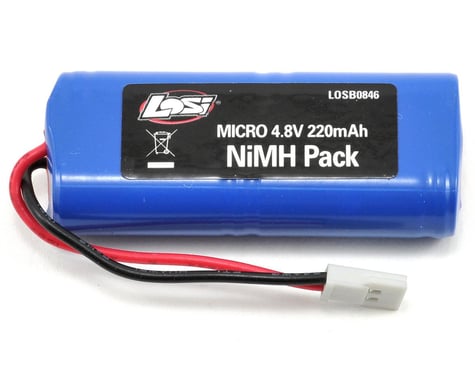 Losi 4.8V NiMH Micro Battery Pack (220mAh)