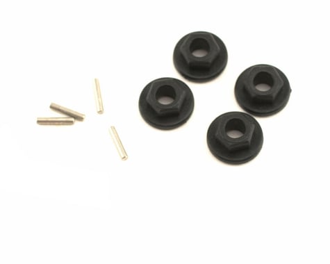 Losi Front/Rear Wheel Hex & Pin Set (4) (MLST/2)