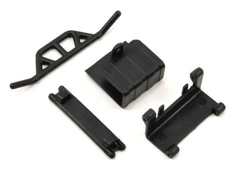 Losi Front/Rear Bumper Set w/Battery Door & Tray