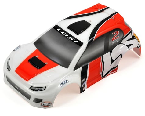 Losi Micro Rally Body (Orange/White)