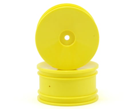 Losi Rear Wheel Set (2) (Mini 8IGHT) (Yellow)