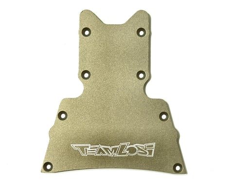 Losi Heavy Duty Hard Anodized Front Bottom Plate (LST, LST2).