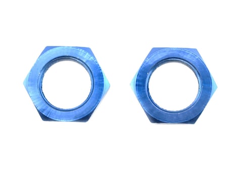 Losi 20 mm Wheel Hex Nuts (Blue) (2)