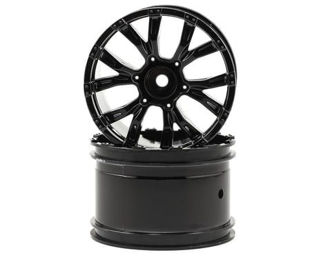 Losi 320S Force Wheels (Black Chrome) (2) (Ten-T)