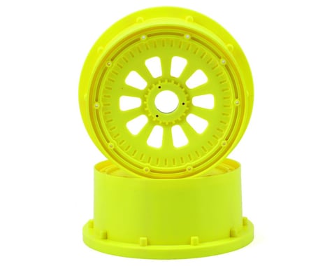 Losi 5IVE-T Wheel Set w/Beadlocks (2) (Yellow)