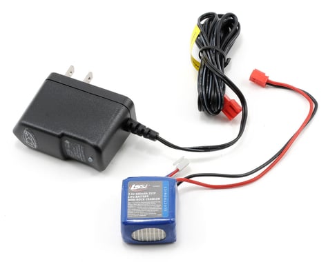 Losi 2S2P LiPo Battery Pack/Charger Combo (7.4V/600mAh)