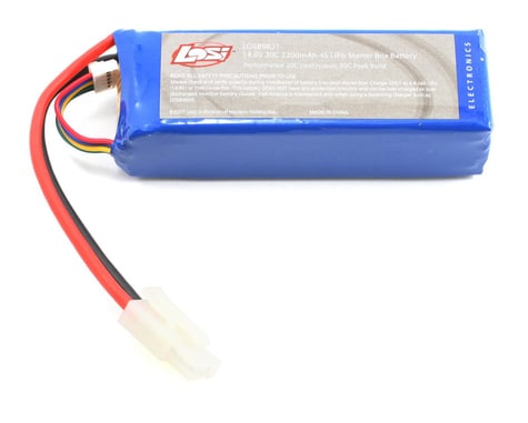 Losi 4S Li-Poly Starter Box Battery Pack 20C (14.8V/2200mAh)