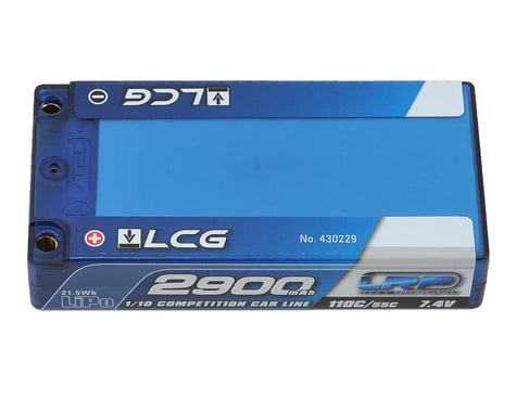 LRP Competition 2S LiPo 55C Hard Case "LCG" Shorty Battery Pack (7.4V/2900mAh)