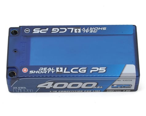 LRP Real Shorty LCG P5 2S LiPo 55C Hard Case Battery Pack (7.4V/4000mAh)