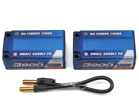 LRP Small Saddle P5 2S LiPo 55C Hard Case Battery Pack (7.4V/3900mAh)