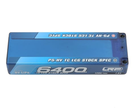 LRP TC LCG Stock Spec P5-HV Graphene 2S LiPo 60C Battery (7.6V/6400mAh)
