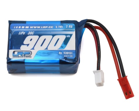 LRP Deep Blue One/340 30C Tuning LiPo Battery (7.4V/900mAh)