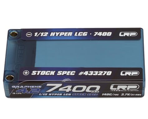 LRP 1/12 Hyper LCG 1S Stock Spec Graphene-4.2 Hardcase LiPo Battery 140C