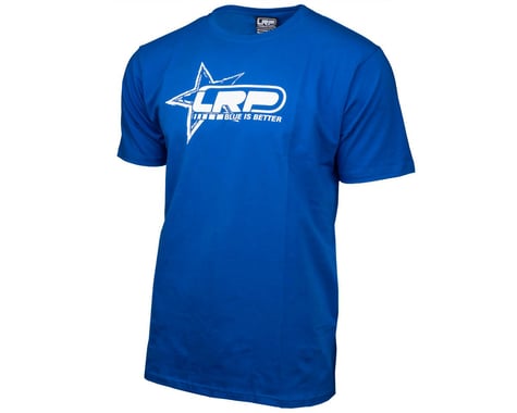 LRP Works Team Star T-Shirt (Blue) (XL)
