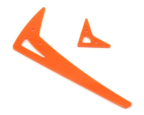 Lynx Heli Blade 300X/300CFX G10 Vertical Fin Set (Orange)