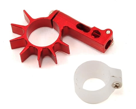 Lynx Heli Blade mCP X BL Ultra Motor Tail Support (Red)