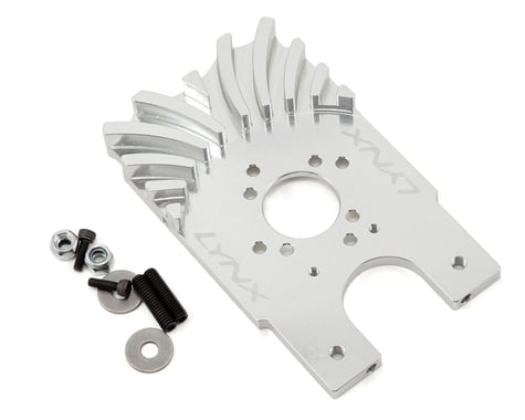 Lynx Heli Goblin 500 Cooled Motor Mount (Silver)