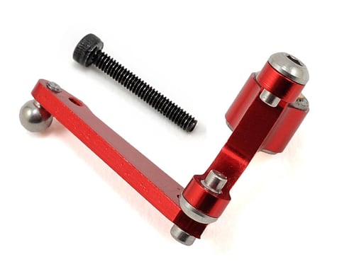 Lynx Heli Blade 450 X Precision Tail Bell Crank Lever (Red)