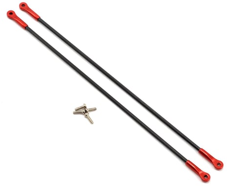 Lynx Heli Blade 130 X "Stretch" Kit Tail Boom Support (Red) (2)