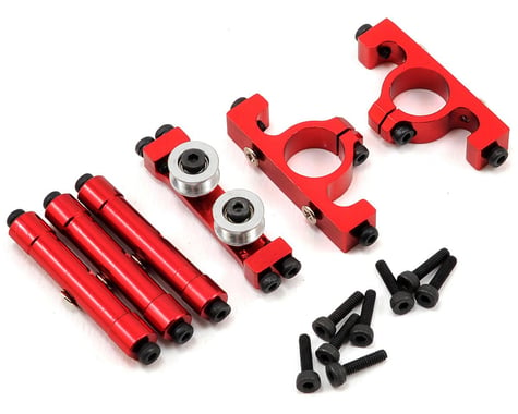 Lynx Heli Blade 300 X Ultra Main Boom Support & Frame Spacer Service Bag (Red)