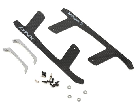 Lynx Heli 300X/CFX Ultra Landing Gear (Silver) (Profile 6)