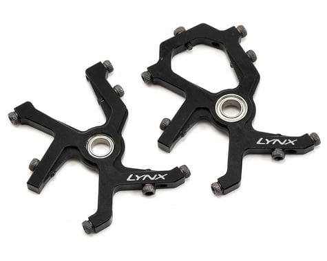 Lynx Heli 180CFX Ultra Bearing Block Set (Black)