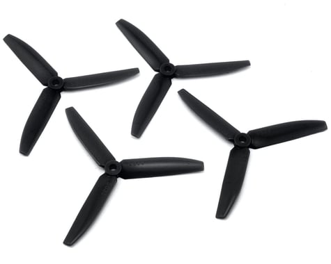 Lynx Heli Tri-Blade 5x3.5x3 Racer Propeller Set (Black) (4)