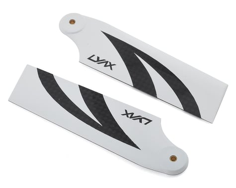 Lynx Heli 105mm Carbon Fiber Tail Blade Set