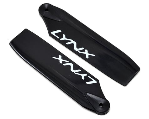 Lynx Heli 68mm Plastic Tail Blade Set (Black)