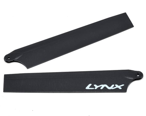 Lynx Heli 85mm Plastic Main Blade Set (Black) (Blade Nano CP X)