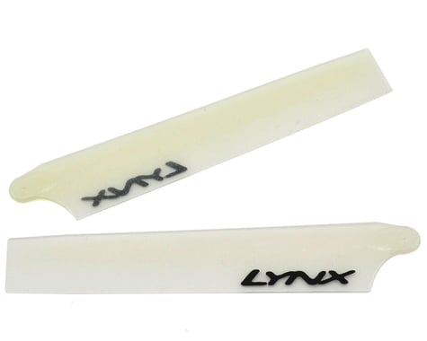 Lynx Heli 85mm Plastic Main Blades (Glow In The Dark) (Blade Nano CP X)