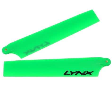 Lynx Heli 105mm Plastic Main Blade Set (Neon Green) (AXE 100)