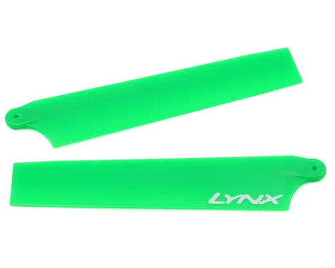 Lynx Heli 105mm Plastic Main Blade Set (Neon Green) (Blade mCP X)