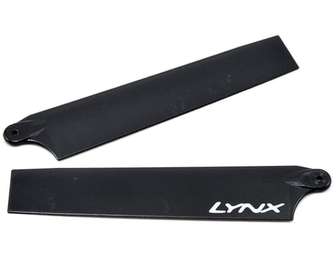 Lynx Heli 105mm Plastic Main Blade Set (Black) (Blade mCP X)