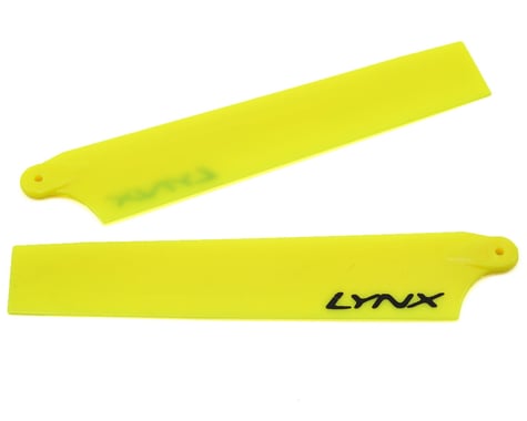 Lynx Heli 105mm Plastic Main Blade Set (Neon Yellow) (Blade mCP X)