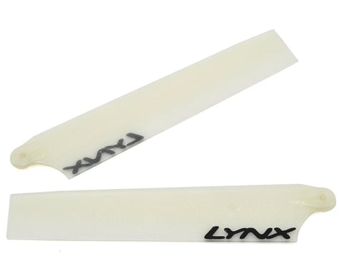 Lynx Heli 105mm Plastic Main Blades (Glow In The Dark) (Blade mCP X)