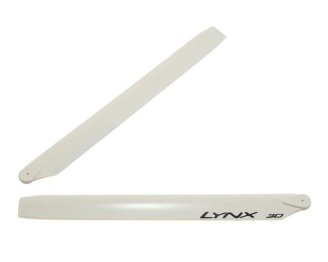 Lynx Heli 275mm Plastic Main Blade (White) (Blade 300CFX/OXY3)