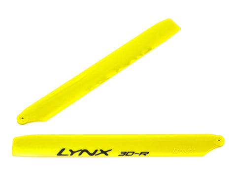 Lynx Heli 180CFX 160mm Pro Edition Plastic Main Blade Set (Yellow)